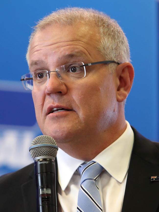 Prime Minister Scott Morrison. Picture Gary Ramage