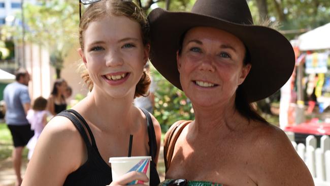 Ashlee and Sonja Sichter at the Thailand Grand Festival 2024. Picture: Alex Treacy