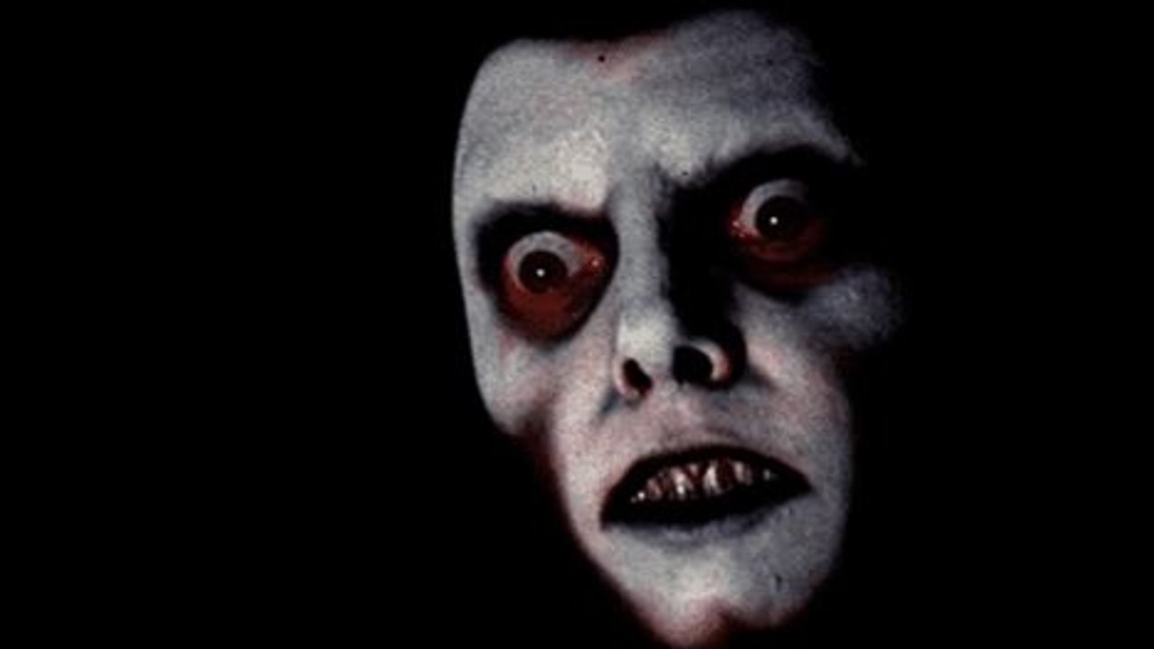 This picture of a 'demon face' was a subliminal message in the film. Picture: Warner Bros