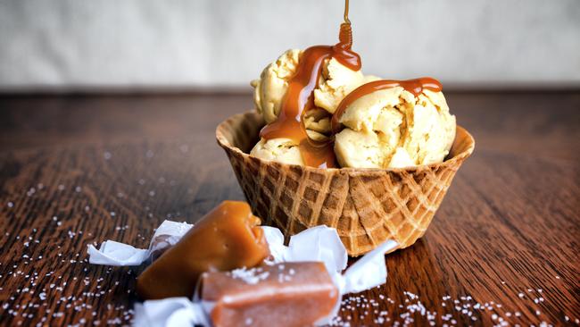 TASTE MATT PRESTON JAN 27 ... Salted Caramel Ice Cream Sundae