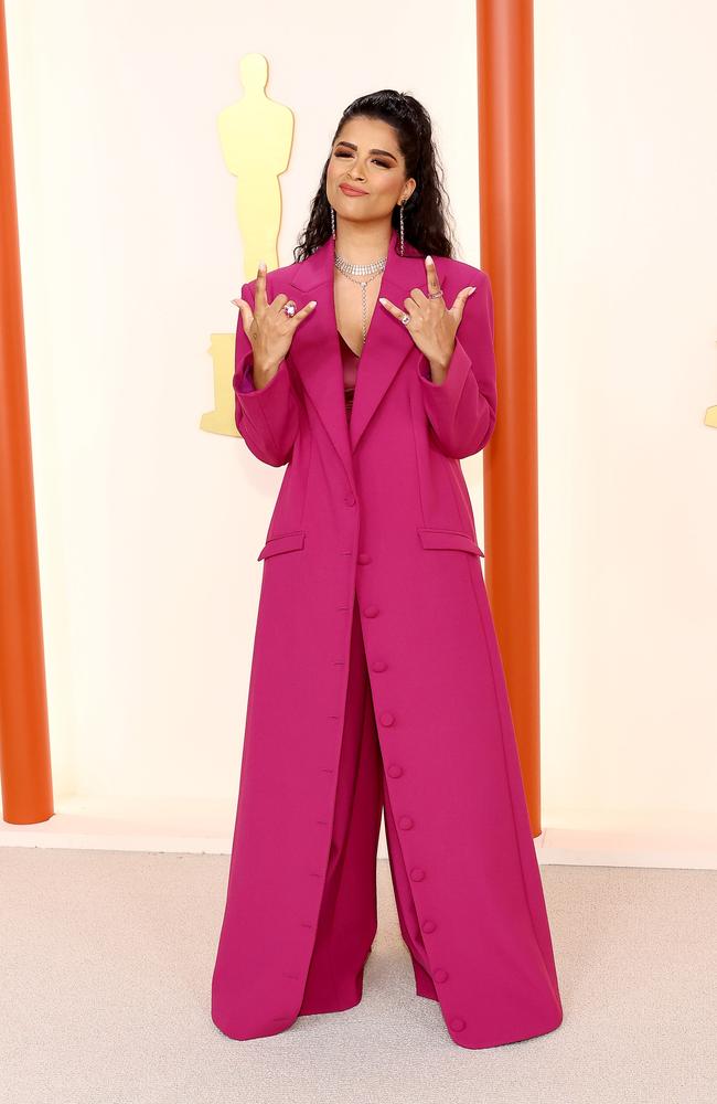 Canadian YouTuber Lilly Singh at the Oscars. Picture: Getty Images