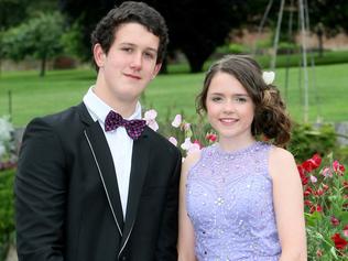 Ryan Walker and Hannah Stone at the Eastside Lutheran School formal held at the Botanical Gardens Restaurant on Friday 5 December. Pic: Carolyn Docking