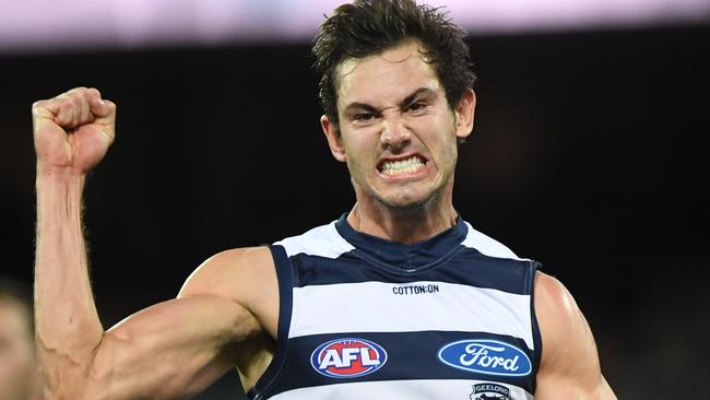 Where is Daniel Menzel at with the Cats? Picture: AAP Images