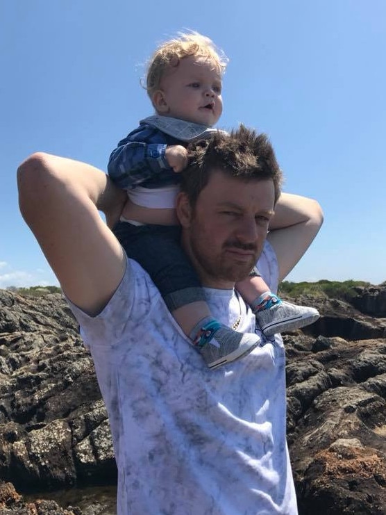 Patrick Salway died trying to defend his property against a bushfire at Cobargo with his father Robert Salway. Picture: Facebook