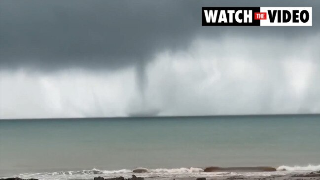 Waterspout in Darwin Harbour