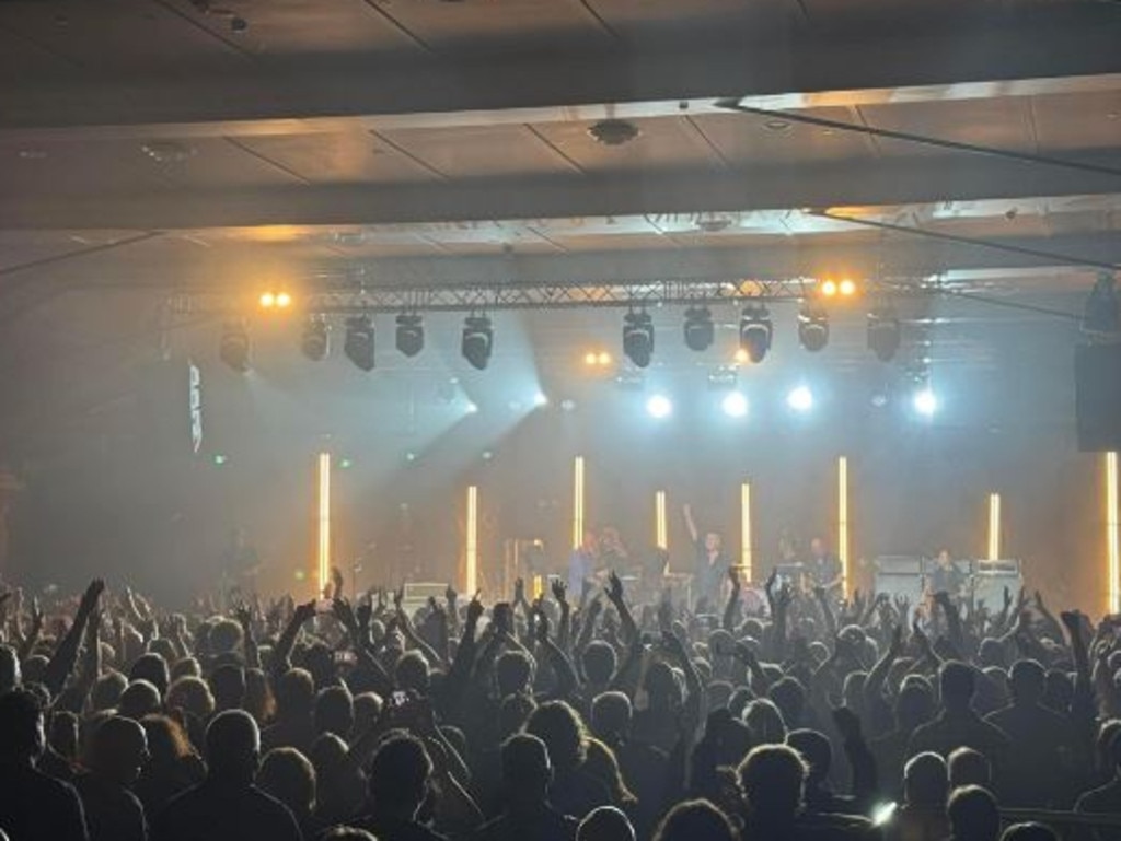 Cold Chisel have played a warm up gig in Thirroul ahead of their 50th anniversary tour. Picture: Kathy McCabe