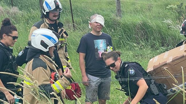 The pilot was lucky to survive a light plane crash at Hervey Bay. PHOTO: Adam Miller