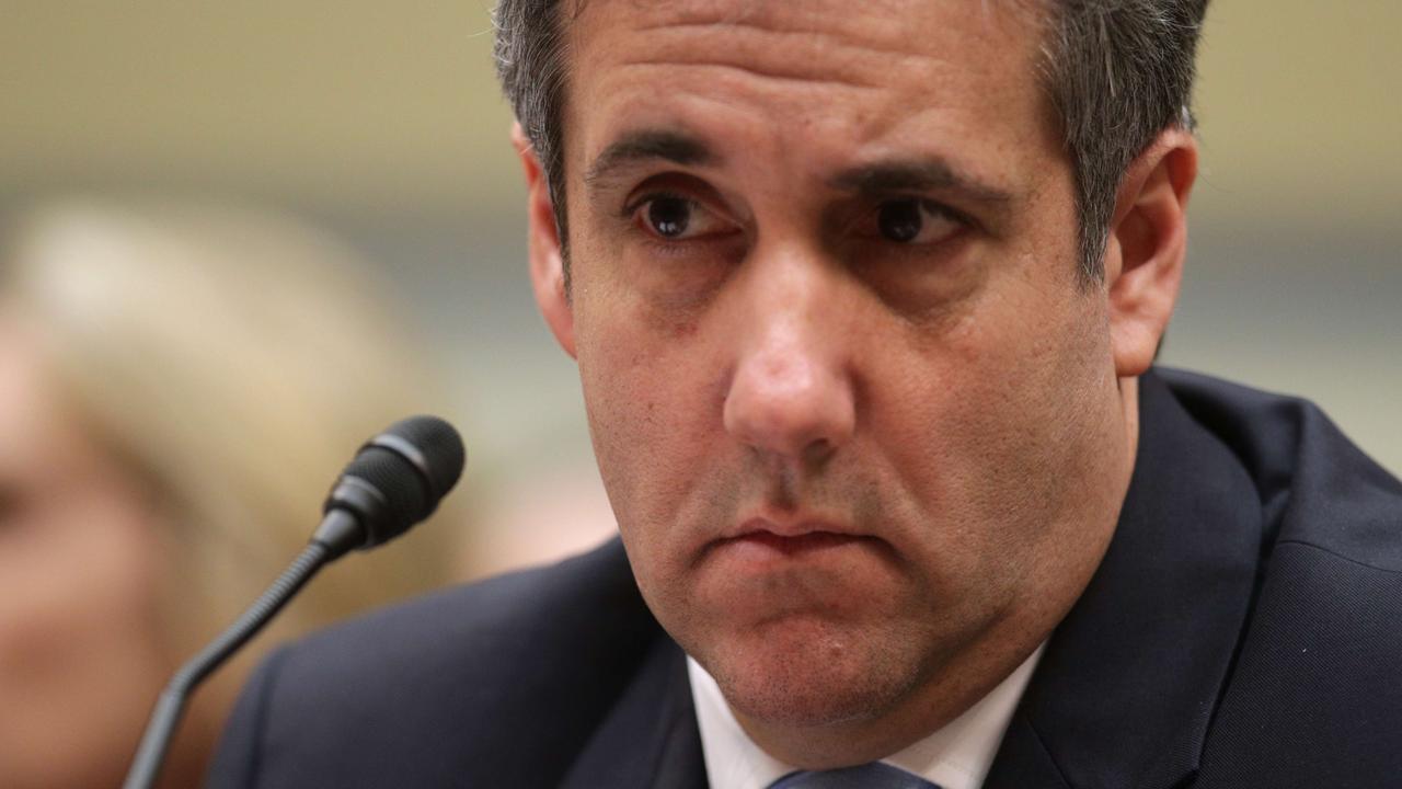 Donald Trump’s former fixer, Michael Cohen. Picture: Alex Wong/Getty Images/AFP