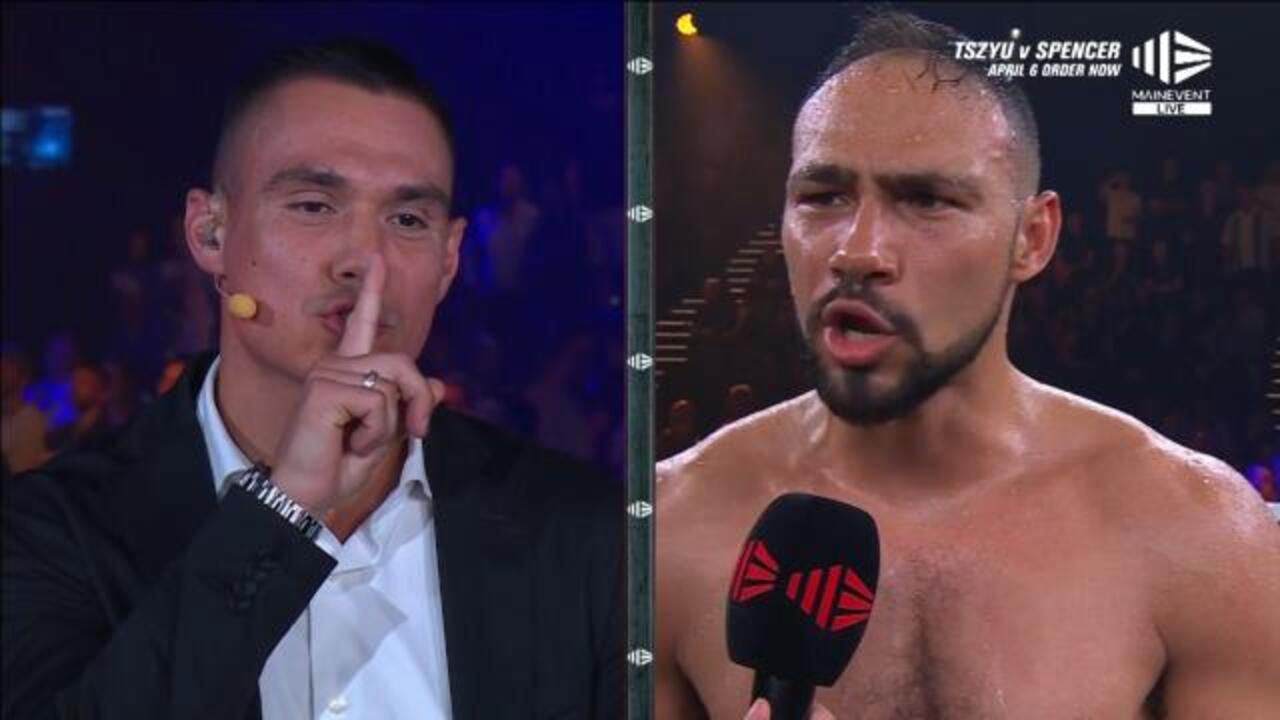 Tszyu CALLED OUT by Thurman post-fight