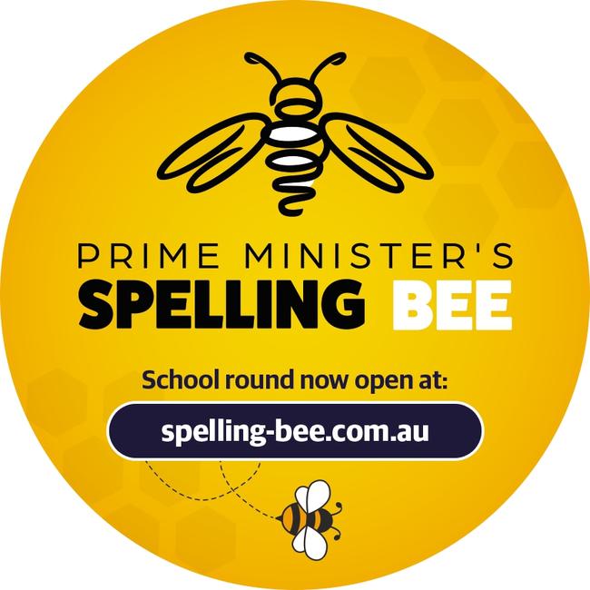 The Prime Minister's Spelling Bee school is ON NOW until 5pm AEST on Friday 23 August.