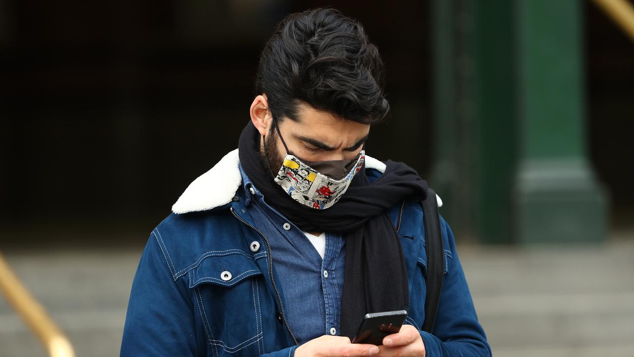 Melburnians who don’t wear a face mask in public can be fined $200, while those who breach the city’s curfew can face a $1652 fine. Picture: Robert Cianflone/Getty Images