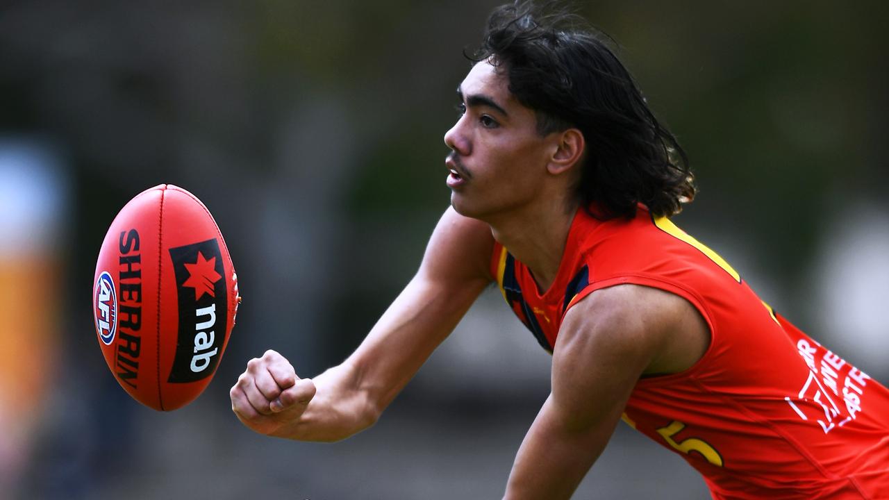 Port’s father-son prospect Jase Burgoyne in action for South Australia. Picture: AFL Photos