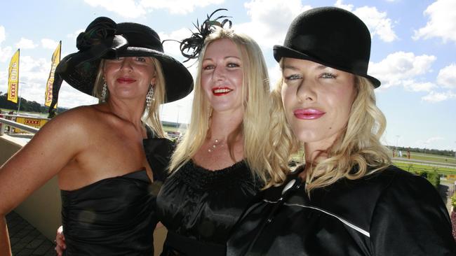 Laurel Angel, Jo Hatch and Sarah Ankonina in 2009. Picture: Barry Leddicoat