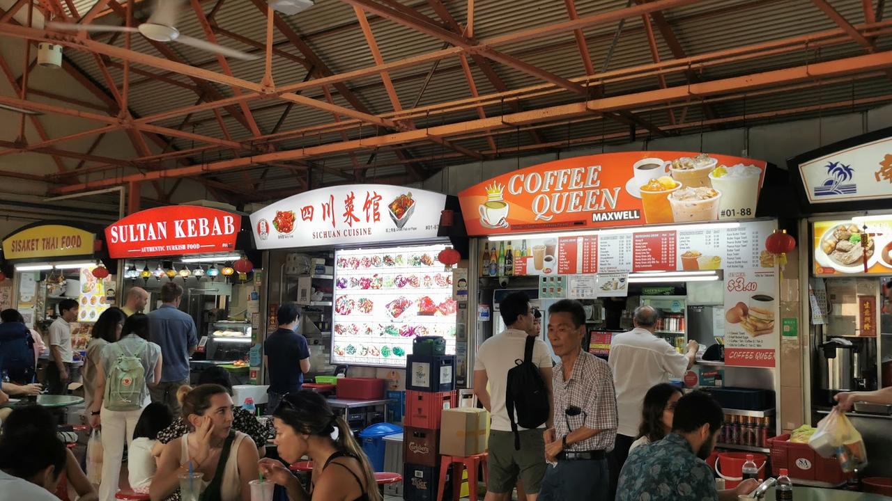 Hawkers are the place to be in Singapore. Picture: News.com.au