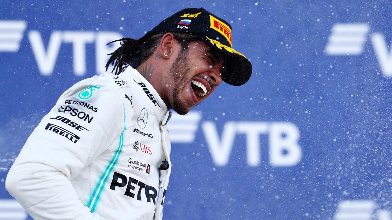 Lewis Hamilton wins Russian Grand Prix but is unhappy with team