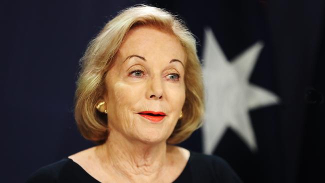 Ita Buttrose at the announcement of her ABC role as chairwoman. Picture: Adam Taylor