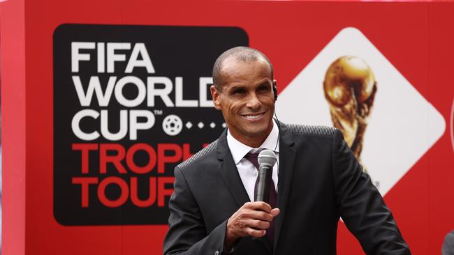 Rivaldo says the Socceroos can shock at the World Cup. Picture: Matt King/Getty Images for FIFA