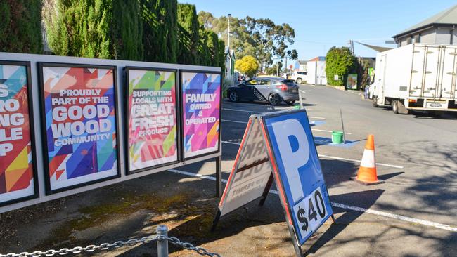 The Goodwood Hotel charged showgoers $40 last year for parking, which is always at a premium. Picture: Brenton Edwards