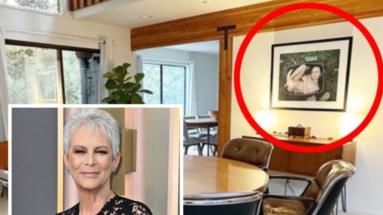 Jamie Lee Curtis explains bizarre framed photo of naked child in home  office  — Australia's leading news site