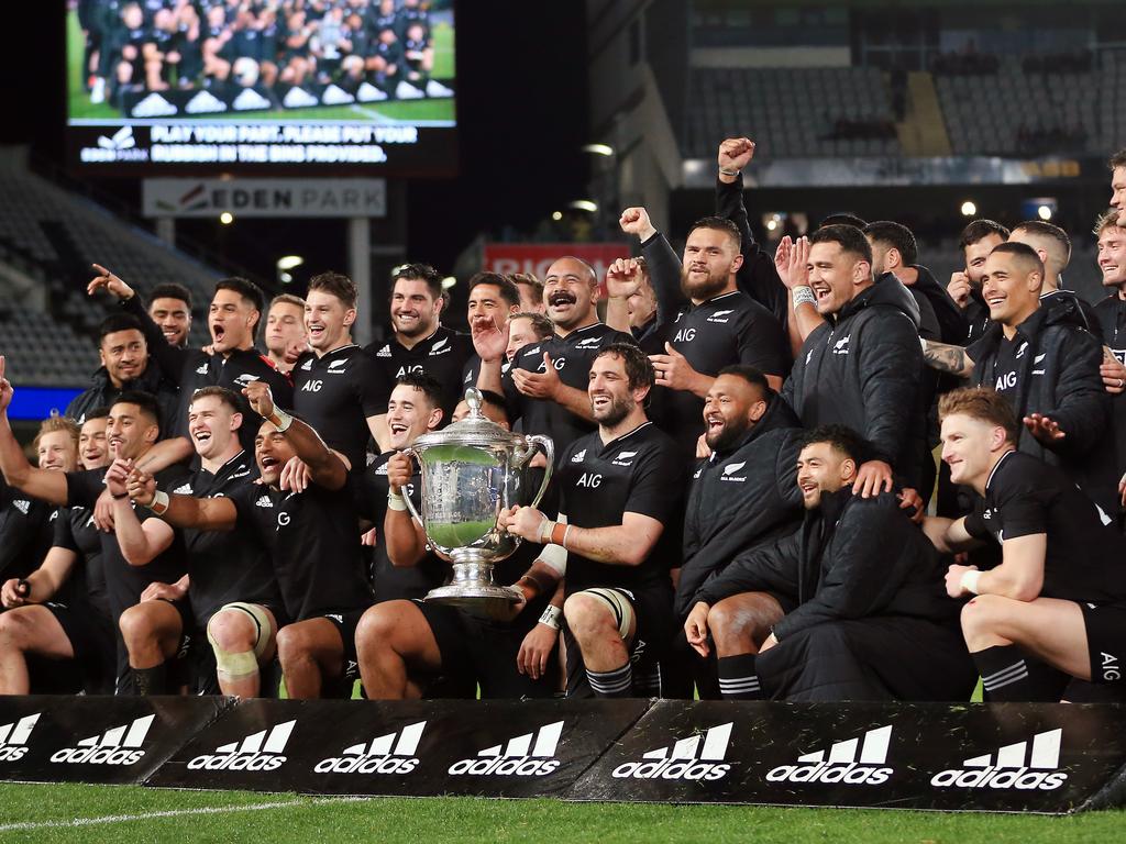 The All Blacks’ Bledisloe Cup dominance could be coming to an end. Picture: Anthony Au-Yeung/Getty Images