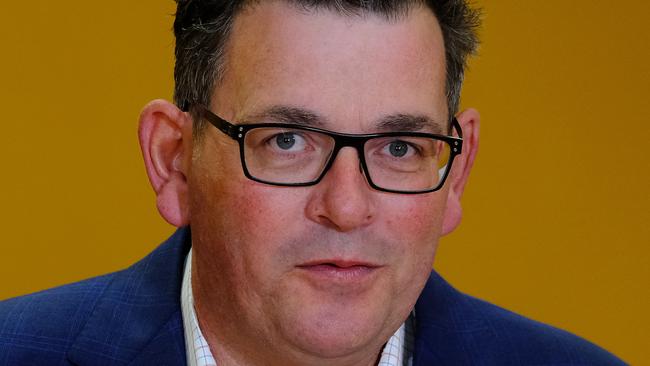 Daniel Andrews has criticised Bernie Finn over his controversial abortion comments. Picture: Luis Enrique Ascui