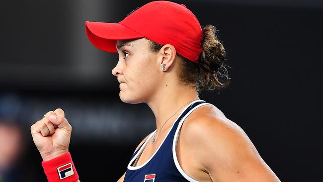 Ash Barty has won the Adelaide International. Picture: Mark Brake/Getty Images.