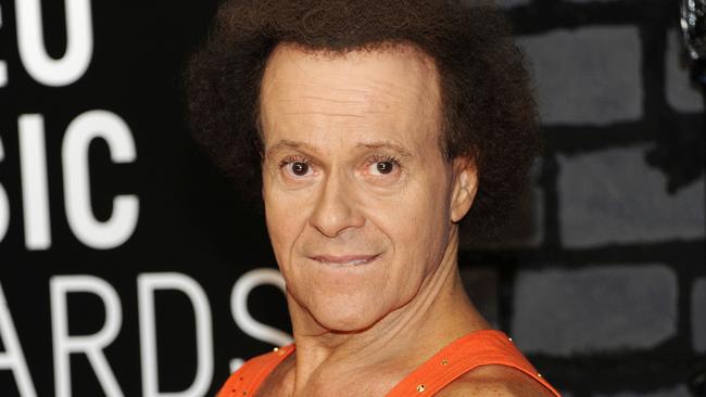 Rumours have been circulating that Richard Simmons’ recent disappearance from public life was because he was undergoing a sex change, but he has strongly denied those claims. Picture: Evan Agostini/Invision/AP