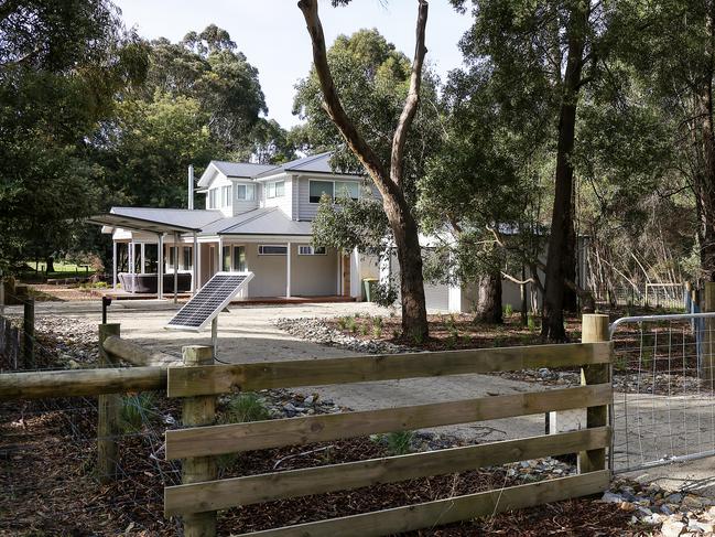 Ms Patterson picked mushrooms from her Leongatha property. Picture: Ian Currie