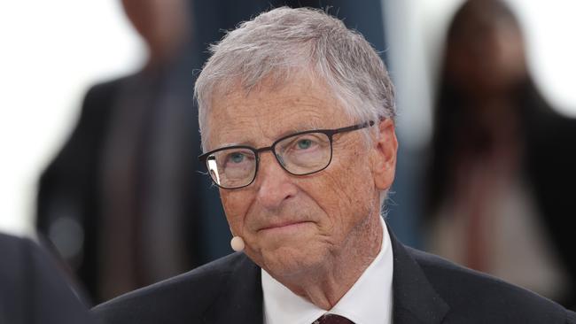 Philanthropist and former Microsoft chief Bill Gates. Picture: Getty Images