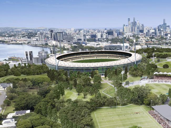 Albion Olympica Park Images, Brisbane Olympics - Artwork Supplied