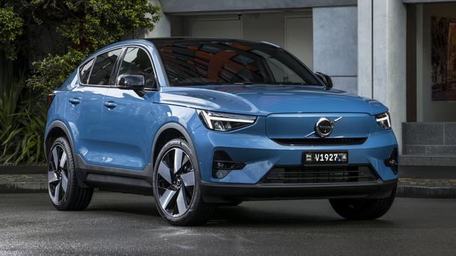 This is Volvo’s first electric-only model.