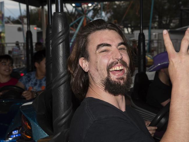 William Dorling rides the Dodgem Cars at the 2024 Swan Hill Show Picture: Noel Fisher.