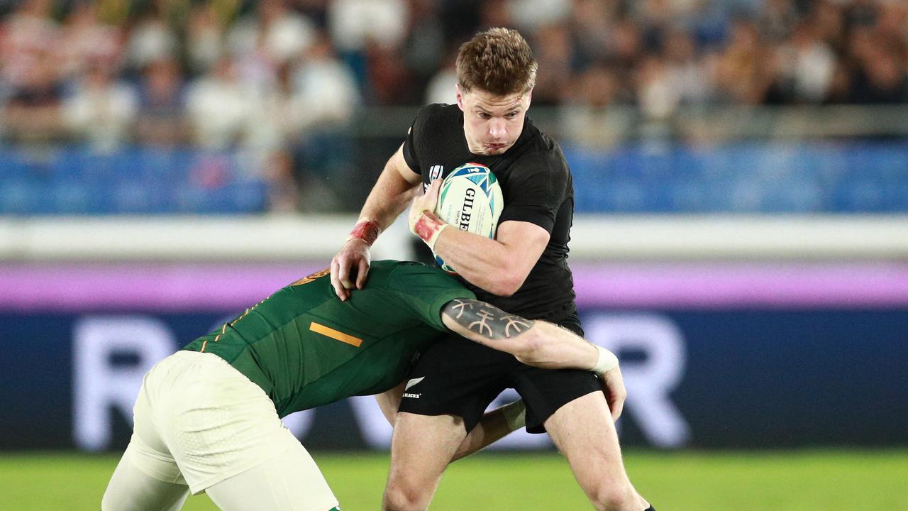 Beauden Barrett switched to fullback and still starred for New Zealand. Picture: Getty Images