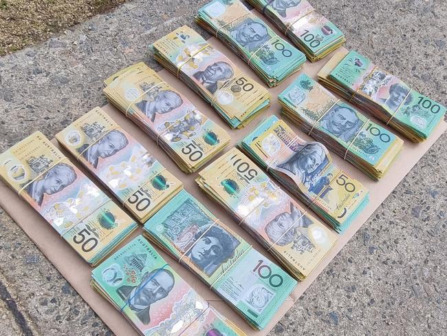 On October 12, police raided three properties in relation to the cocaine importation. Picture: NSW Police.