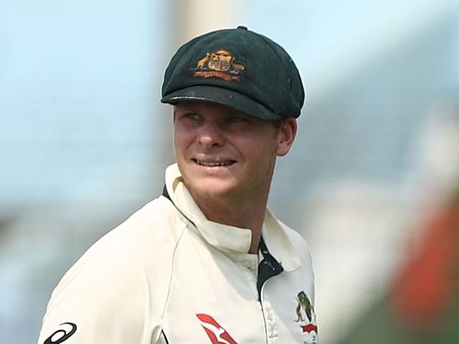 CHITTAGONG, BANGLADESH - SEPTEMBER 05:  Steve Smith of Australia walks off after he was bowled by Taijul Islam of Bangladesh aduring day two of the Second Test match between Bangladesh and Australia at Zahur Ahmed Chowdhury Stadium on September 5, 2017 in Chittagong, Bangladesh.  (Photo by Robert Cianflone/Getty Images)