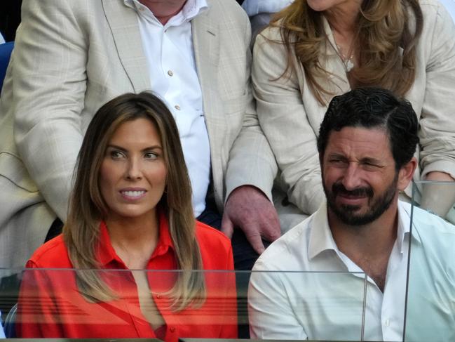 MELBOURNE AUSTRALIA - NewsWire Photos JANUARY 26, 2025: Photo of VIP attending the Mens Australian Open finals Picture: The Australian / Luis Enrique Ascui