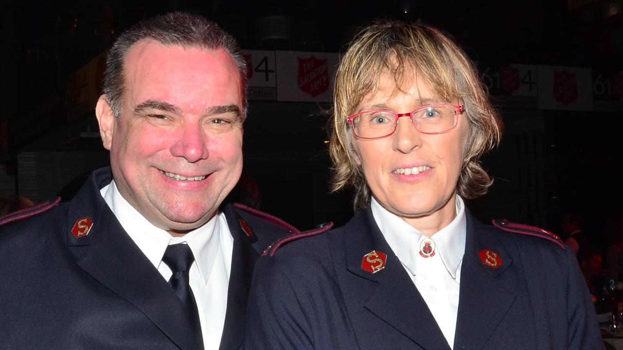 Majors Brendan and Sandra Nottle of the Salvation Army’s Project 614 program.