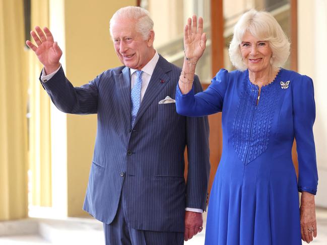 This will be the first chance for the public to catch a glimpse of King Charles and Queen Camilla. Picture: AFP.