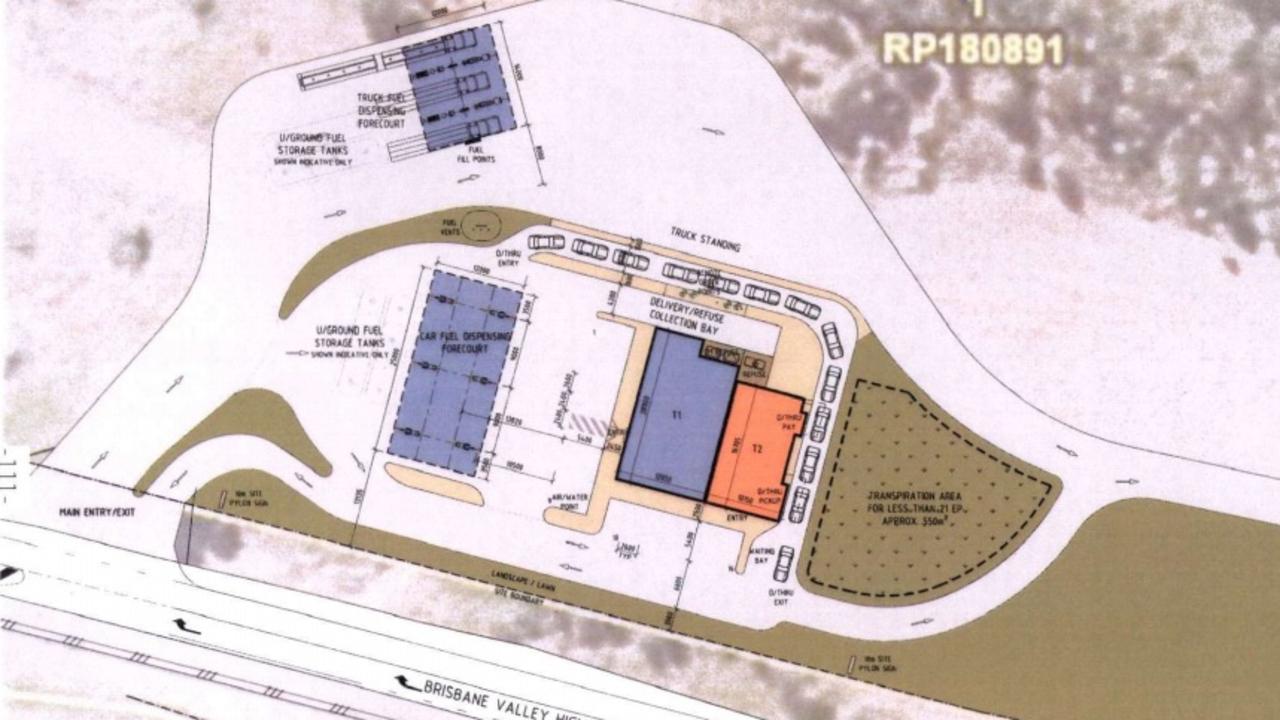 A new petrol station in Fernvale has been granted conditional approval by council. Map of its location.