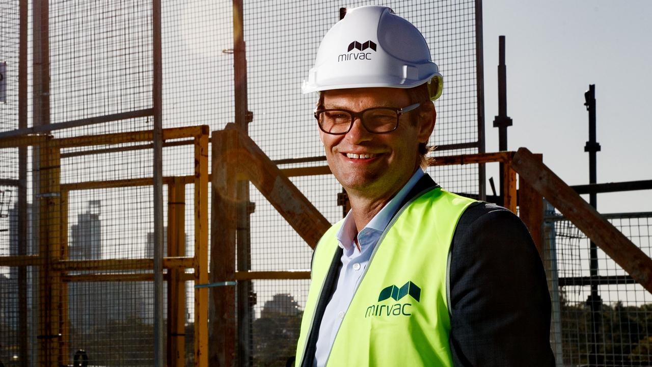 Construction collapses driving up building costs says Mirvac boss