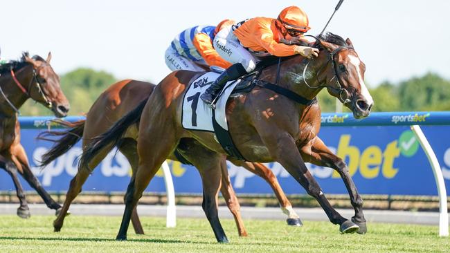 Romantic Choice will attempt to return to winning ways in Saturday’s Listed Bel Esprit Stakes at Caulfield. Picture: Racing Photos