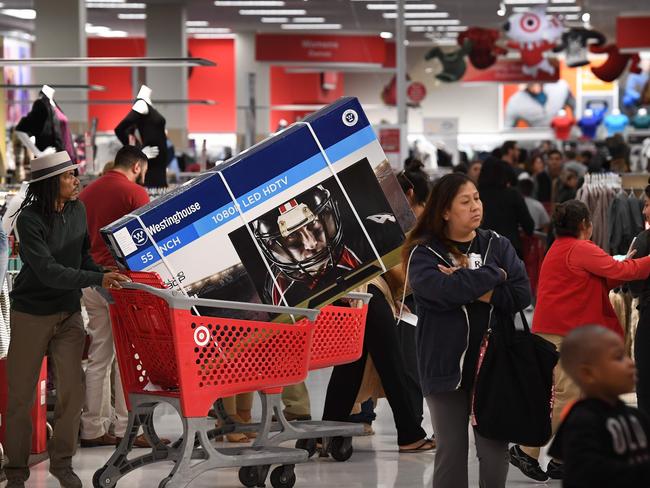Black Friday in California. Picture: AFP PHOTO / Mark RALSTON