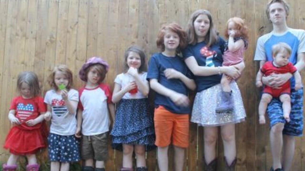 The artist lives with her brood in New York. Picture: TikTok/thismadmama