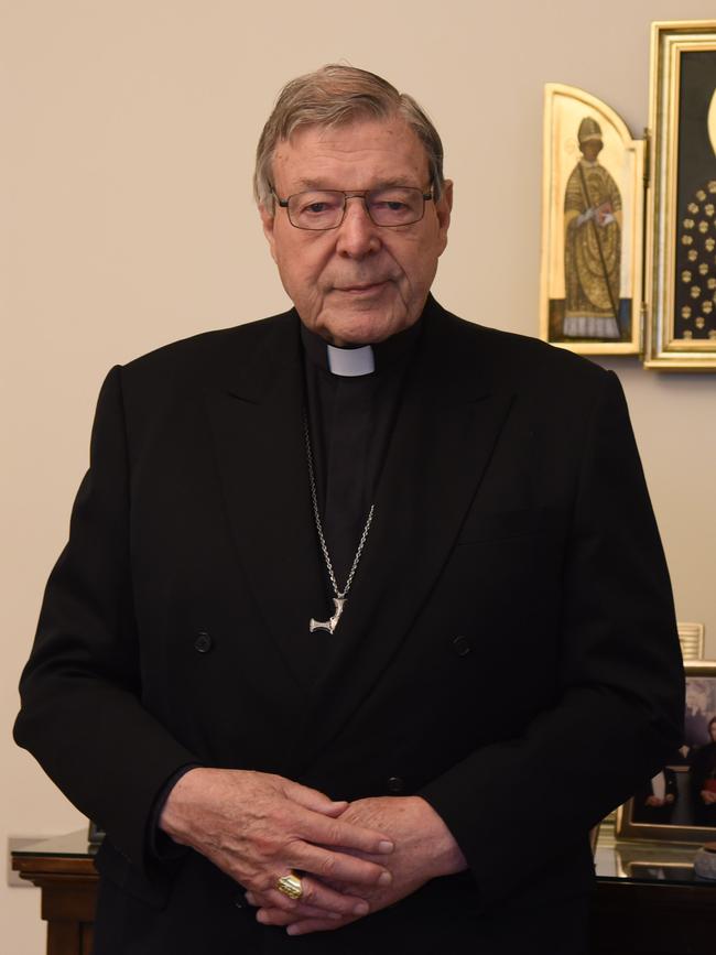 George Pell. Picture: Victor Sokolowicz