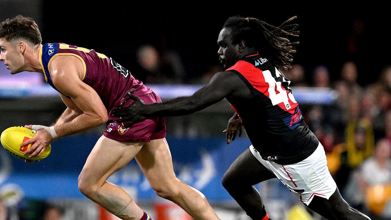 Anthony McDonald-Tipungwuti says he is recovering well after games in his comeback season and wants to play again in 2024. Picture: Bradley Kanaris / Getty Images