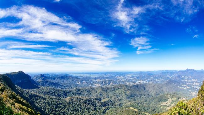 The magnificent views from Springbrook.