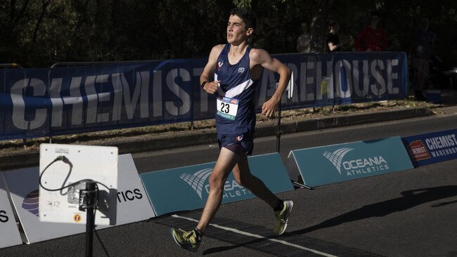 5000m Race Walker Marcus Wakim. Picture: Supplied