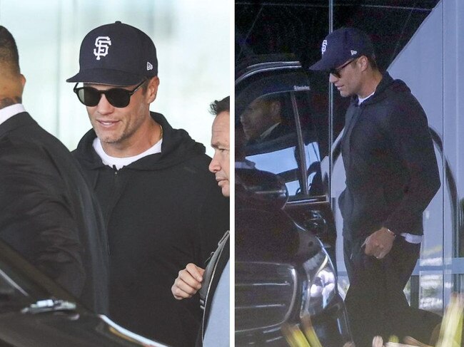 Tom Brady touched down in Australia.