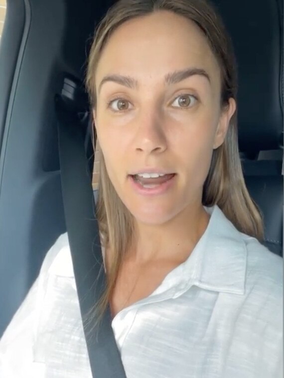 Finch updated her fans in an Instagram video.