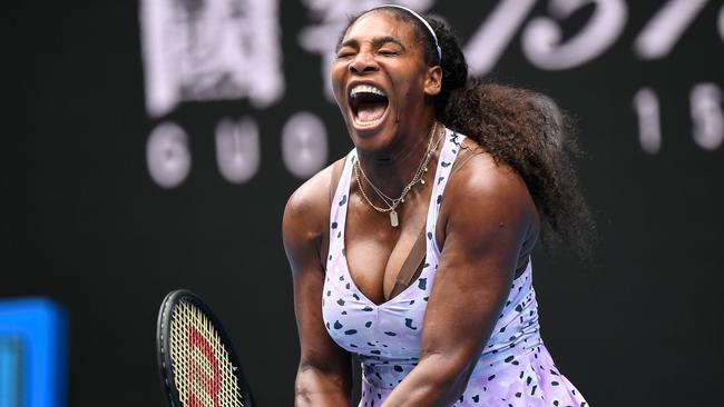 Seven-time Australian Open champion Serena Williams. Picture: AFP